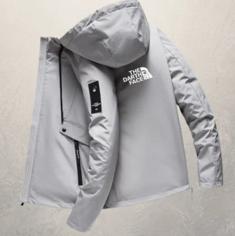 Men's Jacket Casual Loose Sports Hooded Jacket