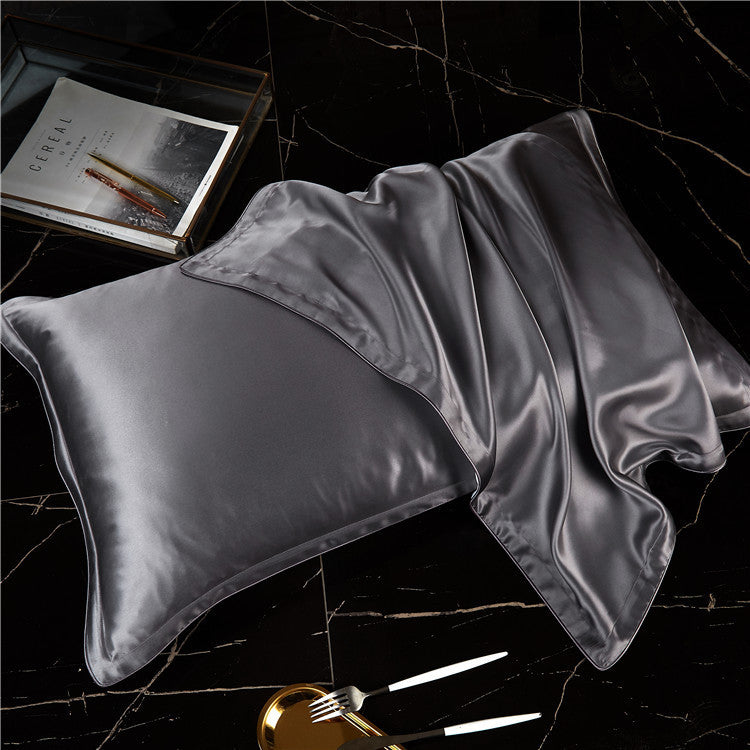 Single Side Silk Silk Pillowcase Splicing Small Side Envelope Pillowcase