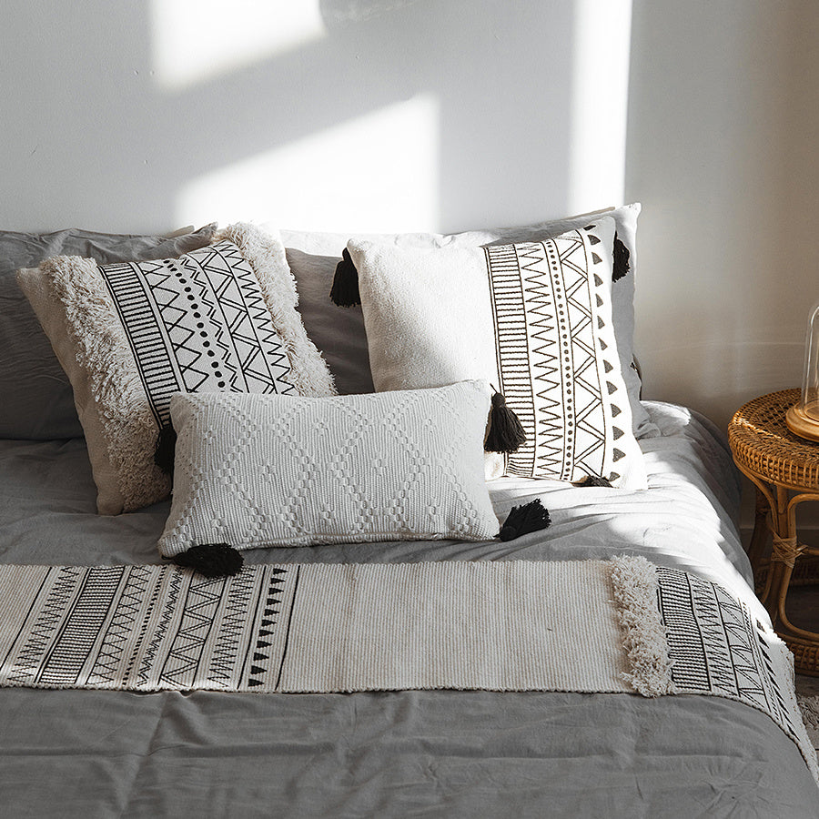 Cotton and linen siesta pillowcase