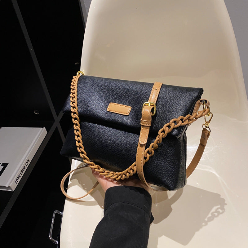 Fashion Chain PU Simple Women's Bag