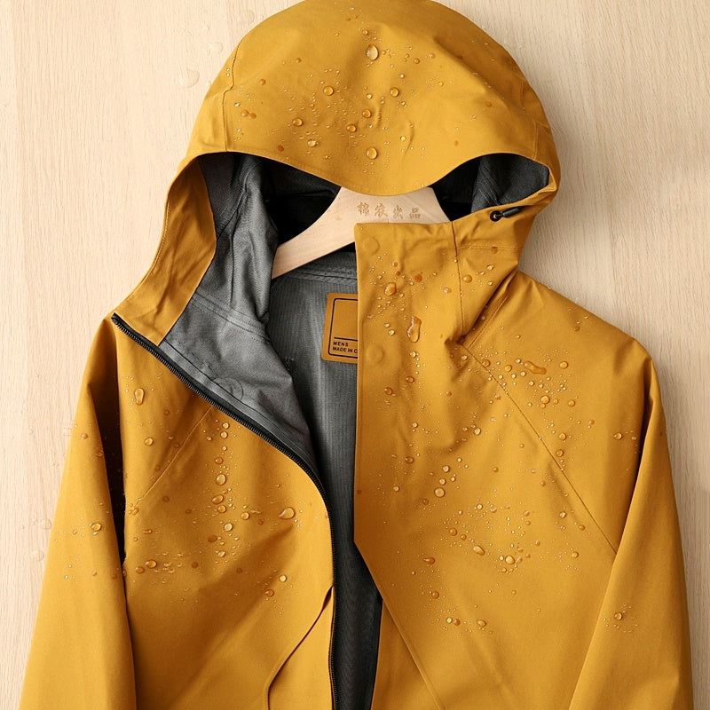 Autumn And Winter Outdoor Hooded Business Casual Soft Shell Assault Tooling Jacket