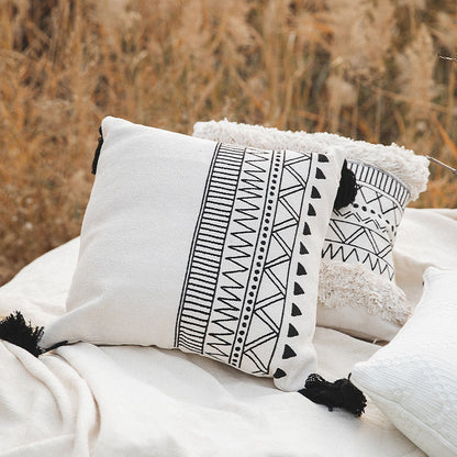 Cotton and linen siesta pillowcase