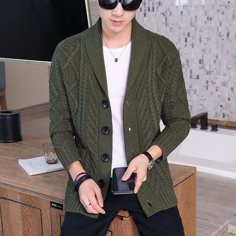 Men's Fashion Simple Sweater Coat