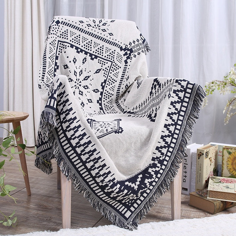 Cotton thick blanket full cover thick sofa cushion