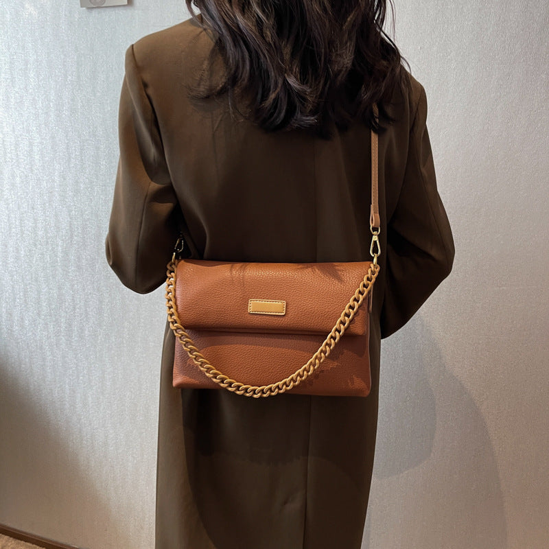 Fashion Chain PU Simple Women's Bag