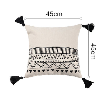 Cotton and linen siesta pillowcase