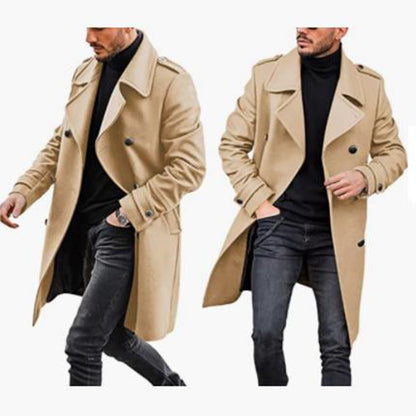 Woolen Men's Coat Autumn And Winter New Product Warm Padded Jacket