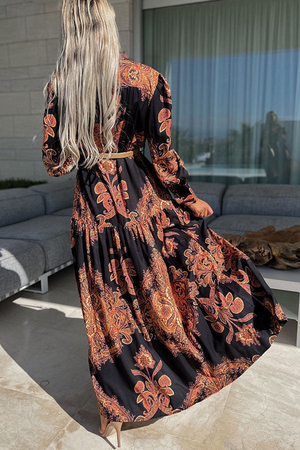 Fashion Casual Slit Long Dress